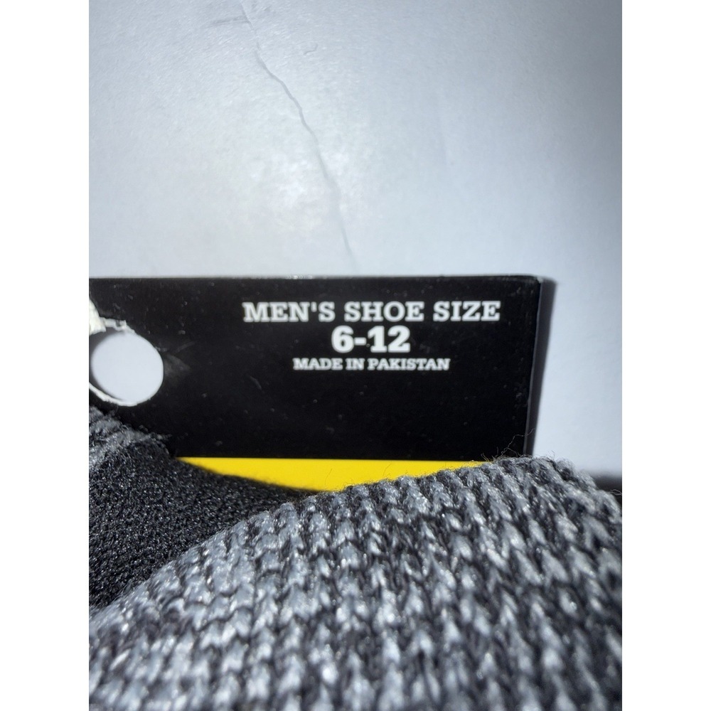 Dickies Men 3 Pack Socks 6-12 Crew Work Black Gray Heavy Duty Cotton Utility NWT - Picture 6 of 9
